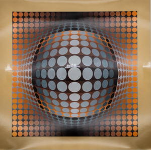 Victor Vasarely, VEGA ZETT, Etching