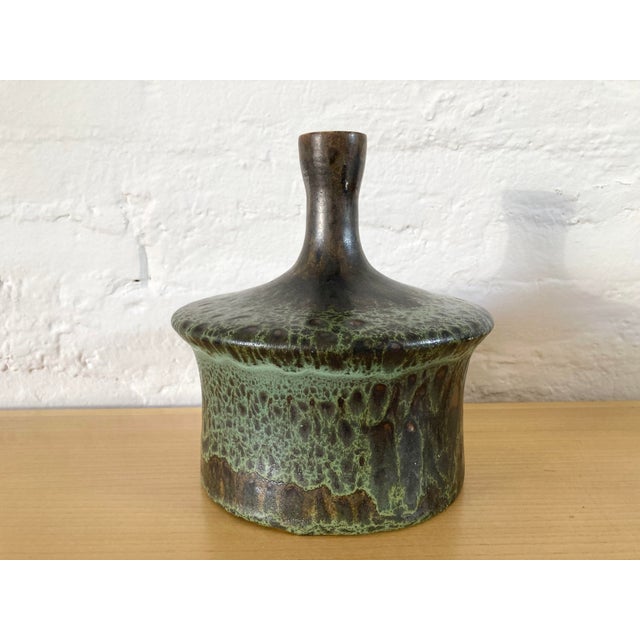 Vase in Ceramic by Carlo Zauli, 1960s, in Flawless conditions. Designed 1960 to 1969 This piece has an attribution mark, I...