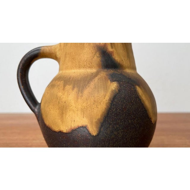 Mid-Century German Studio Pottery Carafe Vase by Otto Wichmann, 1960s For Sale - Image 9 of 18