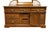 Lexington Recollections Solid Oak Rustic Country French 64" Triple Door Dresser W Mirror 468-235 / 468-207 For Sale In Kansas City - Image 6 of 16