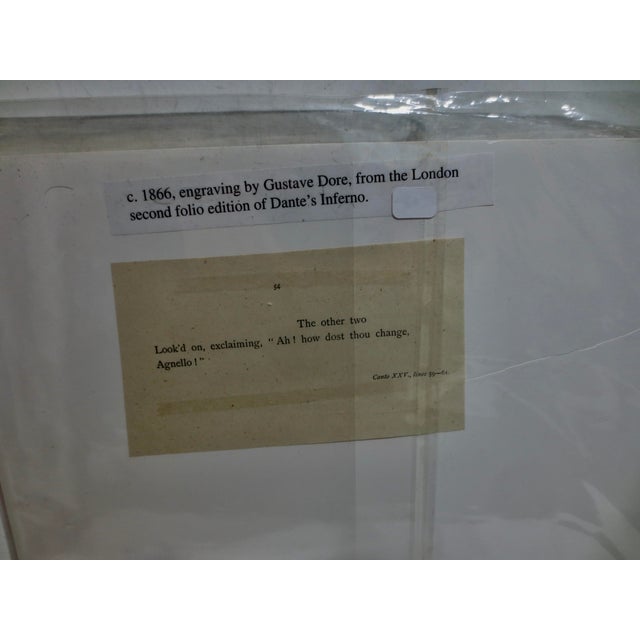 Illustration Gustave Dore Illustration of Dantes Inferno For Sale - Image 3 of 8