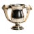 Rustic Double Antler Handle Antique Sterling Silver Trophy Cup For Sale