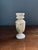 Victorian Antique Victorian Bristol Opaline Vase With Hand Painted Heron 7” For Sale - Image 3 of 7