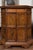 Pair of 1800s Italian Carved Walnut Cabinets with Canted Sides, Drawer and Doors For Sale - Image 9 of 12