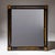 Wood Biedermeier Ebonized Mirror, 1820 For Sale - Image 7 of 7