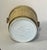 Plastic Mid-Century 13” Wide Planter Pot Decorative Bucket Faux Wood, 60s 70s For Sale - Image 7 of 12