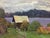 Impressionist 1970s Oil Painting Rural Life Fomin Anatoly Nikiforovich For Sale - Image 3 of 10