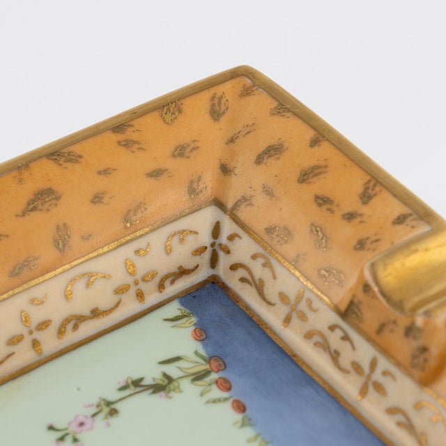 Ceramic Vintage Ceramic Ashtray from Hermès, 1990s For Sale - Image 7 of 15