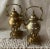 1950s Pair of Mid-Century Turkish Brass Coffee Pots With Warming Stands - Handmade c.1950s, Diplomatic Provenance For Sale - Image 5 of 12