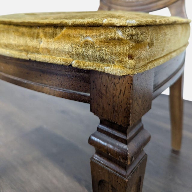 Set of Four Vintage Century Furniture Dining Chairs For Sale - Image 9 of 12