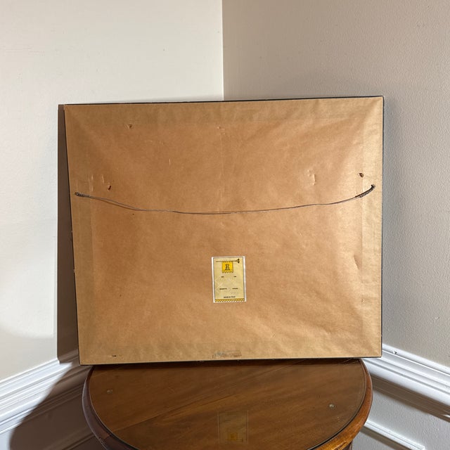 Vintage Italian Framed Needlepoint Textile For Sale - Image 9 of 10