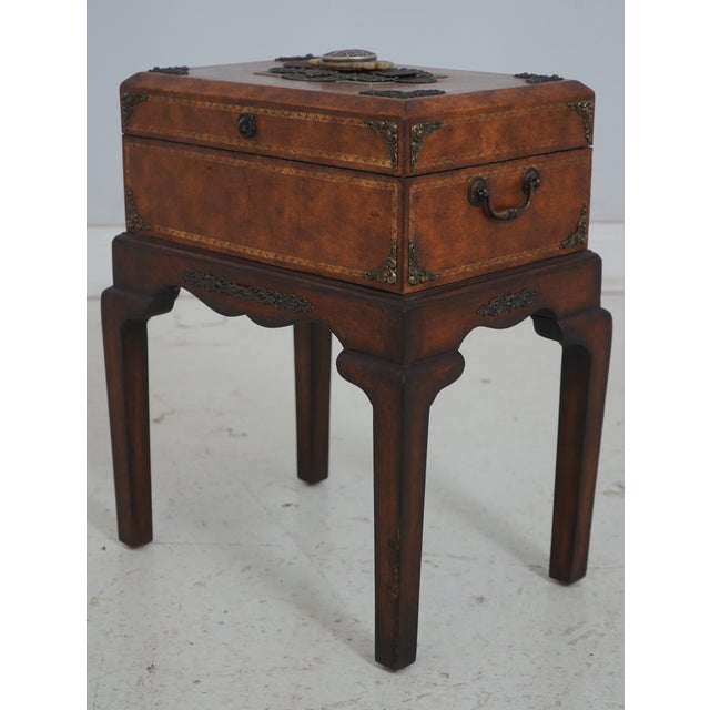 Age: Approx: 30 Years Old Details: 1 Piece Box Ornate Applied Details Condition: Excellent Condition - Minor Signs Of...
