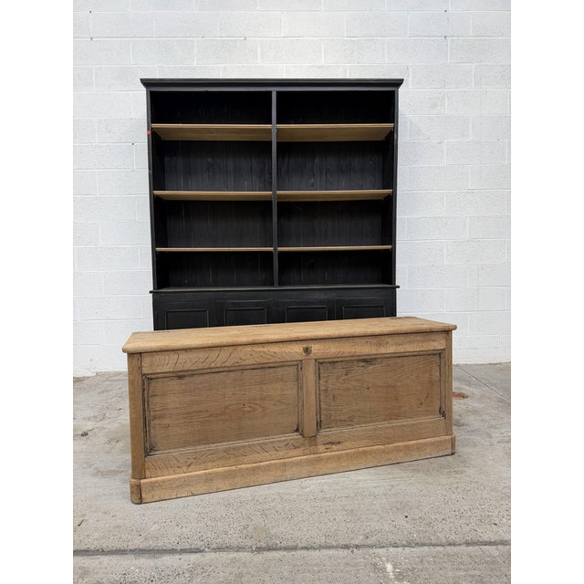 Late 19th Century Oak Chest For Sale - Image 3 of 12