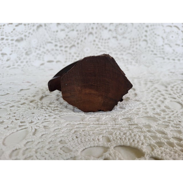 Hand Carved Wooden Pelican Figurine For Sale In Baltimore - Image 6 of 7