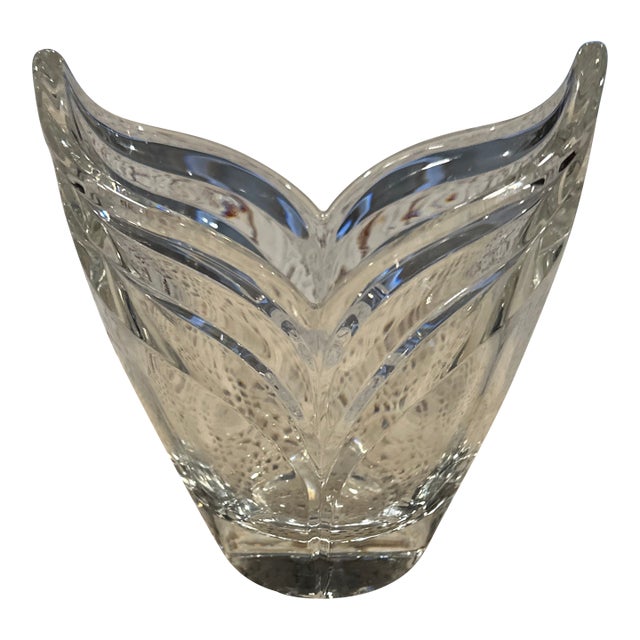 1990s Art Glass Vase For Sale