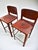 1980s Matteo Grassi Leather Bar Stools- a Pair For Sale - Image 12 of 12