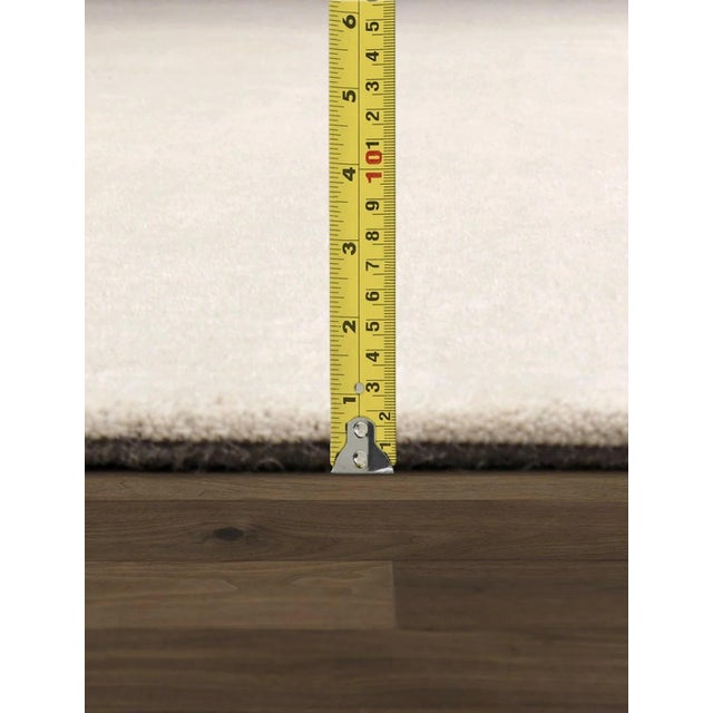 Pasargad Home Rodeo Grey Area Rug- 8' 9" X 11' 9" For Sale - Image 4 of 5