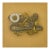 Atelier Aria Lumae Eugene Grasset Art Nouveau Gold Beaded Brooch Jewelry Study Fine Art Gallery Board Print 16 X 16 For Sale