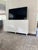 Wood Odette Cabinet From Worlds Away in White Lacquer For Sale - Image 7 of 8