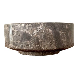 Postmodern Large Marble Bowl For Sale