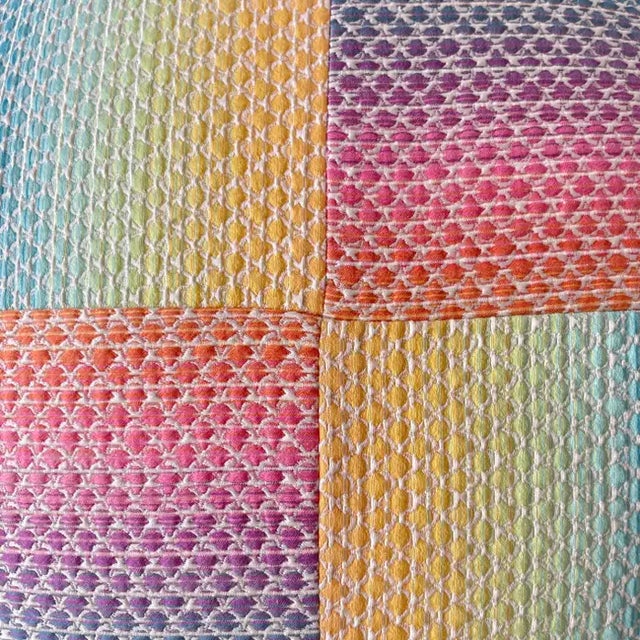 Missoni Diamante Pouf Ottoman or Footstool, Italy 2018 For Sale - Image 11 of 12