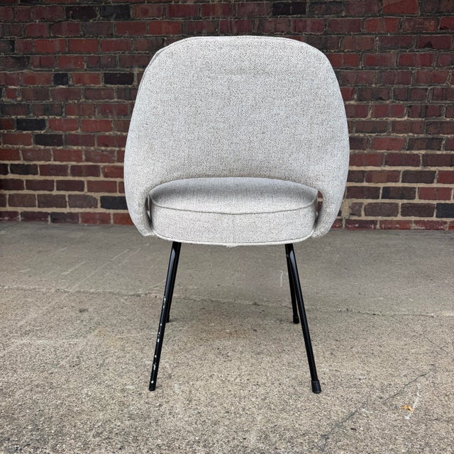 Mid 20th Century Early Eero Saarinen for Knoll Executive Side Chair For Sale - Image 5 of 12