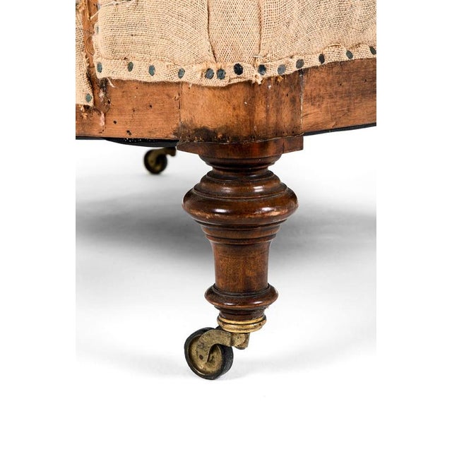 Cream Vintage Scottish Library Chair For Sale - Image 8 of 13