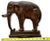 Hard to Find Large Antique American Cast Iron Standing Elephant Doorstop by Bradley & Hubbard - Circa 1920s For Sale - Image 10 of 12