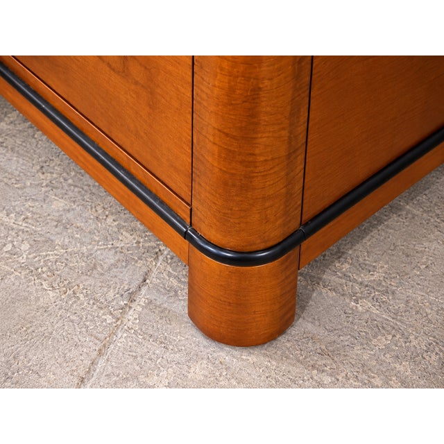 Mid 20th Century Midcentury Biedermeier Style Maple Chest Credenza National Mt. Airy For Sale - Image 5 of 8