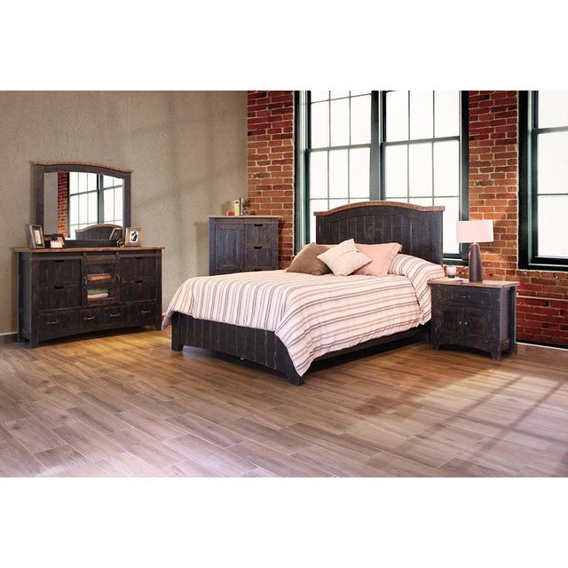 The Greenview Collection features solid wood furniture with rustic and refined industrial details and finishes. Solid Pine...