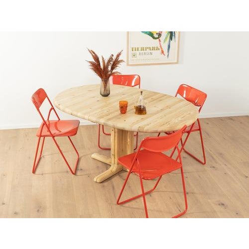 1980s Dining table Very good workmanship High-quality materials Made in Denmark Table Underside: 67.0 cm Width: 148 cm...