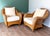French Coastal Boho Bamboo and Rattan Conservatory Studio Armchairs, 1970s, Set of 2 For Sale - Image 16 of 18
