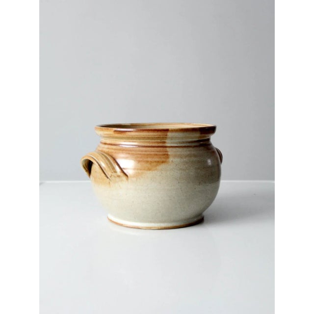 Vintage Studio Pottery Serving Bowl For Sale - Image 4 of 11