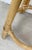 Tan Vintage Boho Modern Bamboo Swivel Counter Stool For Sale - Image 8 of 13