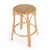 Transitional Tobias 24 in. Seat Height Round Rattan Backless Counter Stool, Natural/ Natural Rattan Frame For Sale - Image 3 of 11