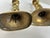 Antique Victorian Brass Beehive Candlestick Holders | a Pair For Sale - Image 6 of 11
