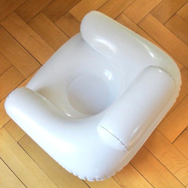 French Blow Up Children's Armchair from Voluform, 1970s For Sale - Image 11 of 12
