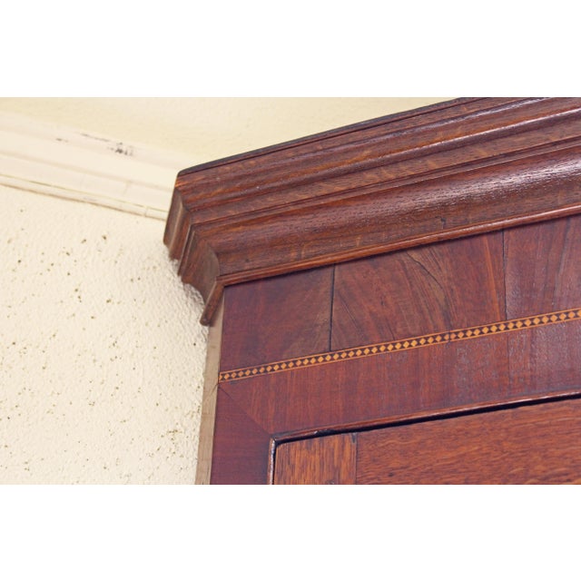 Circa 1830 Georgian Hanging Corner Cabinet For Sale In Raleigh - Image 6 of 8