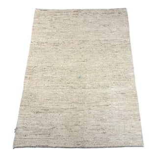 Simple Hand Knotted Rug For Sale