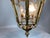 1970 Handcrafted Louis XVI Gold Bronze Glass Chandelier Lantern For Sale - Image 10 of 18