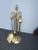 2010s Fp 15 Vintage French Country Gold Fireplace Tools With Four Tools For Sale - Image 5 of 13