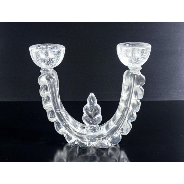 1930s Blown Glass Candelabra from Barovier, 1930s For Sale - Image 5 of 18