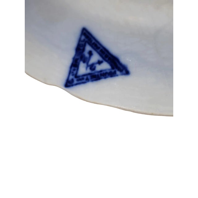 Early 20th Century 1900 Pountney & Co. Dessert Plate For Sale - Image 5 of 6