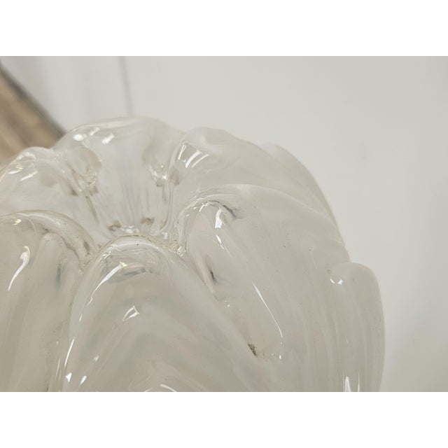 Mid-Century Murano Glass 3-Light Floor Lamp in Wood and Metal, 1970s For Sale - Image 11 of 18