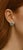 Late 20th Century Pair of Bochic "Capri" Vintage Diamond & Blue Topaz Italian Stud Earrings Set 18K Gold & Silver For Sale - Image 14 of 18