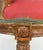 Antique Carved Venetian Plastered Wood Armchairs With Pineapple Seats- a Pair For Sale - Image 9 of 12