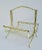 Vintage Mid-Century Modern Brass Bamboo-Style Magazine Stand, Book Holder For Sale - Image 13 of 13