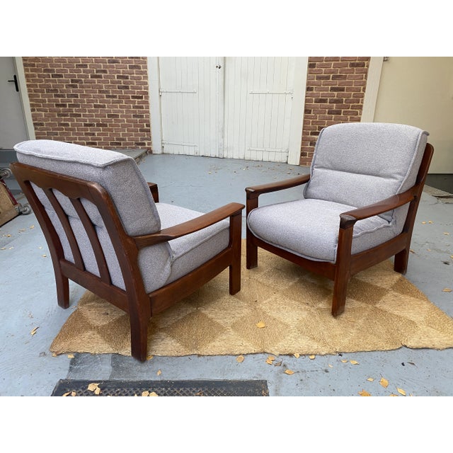 1960s Set of Scandinavian Armchairs, 1960s For Sale - Image 5 of 7