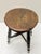 Early Rustic English Victorian Elm Wood Stool, 1900s For Sale - Image 13 of 15
