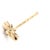 Modern David Yurman .13ctw Diamond Starburst Small Studs,18k Yellow Gold, Length 7.5 Mm, A Pair For Sale - Image 3 of 5